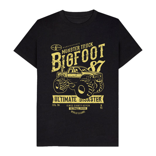 Vintage Bigfoot Monster Truck T-Shirt for Men and Women