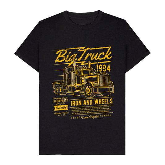 1980s Vintage Big Truck T-Shirt for Men and Women