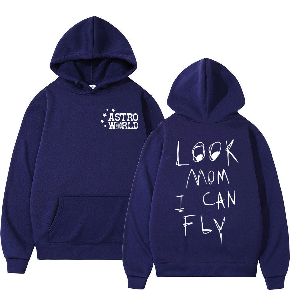 Travis Scott Cactus Jack Look Mom I Can Fly Graphic Hoodie