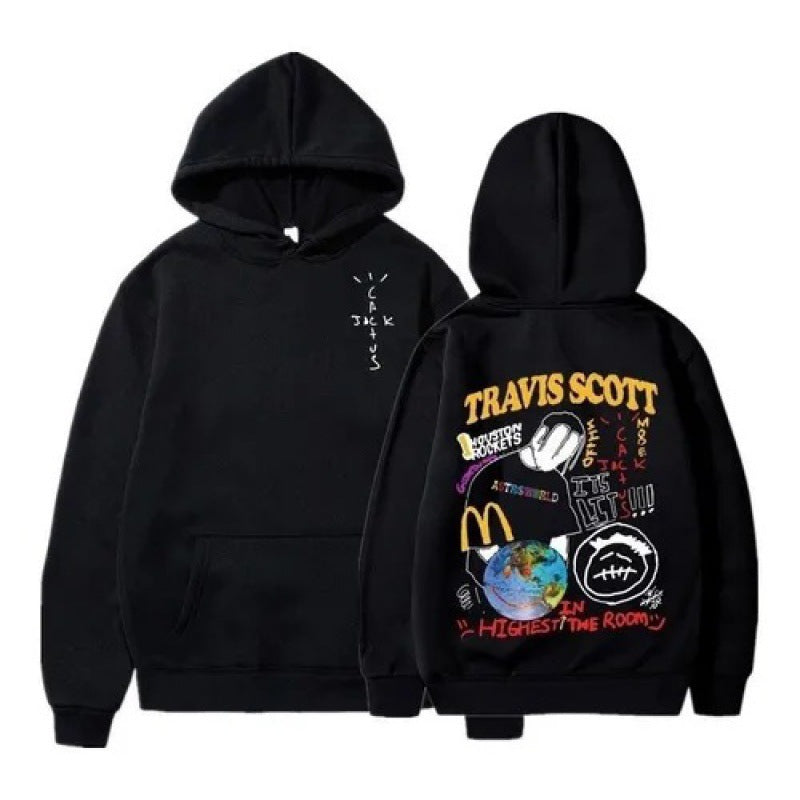 Travis Scott Cactus Jack Astroworld Graphic Hoodie