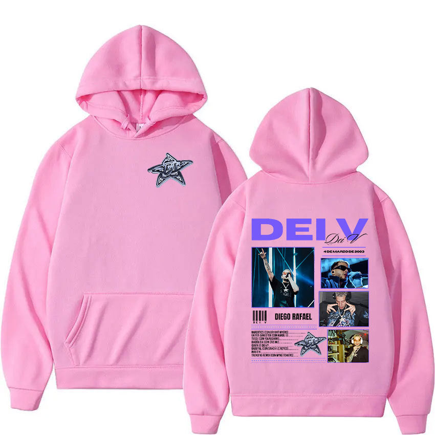 Rapper Quien Es Dei V Underwater 2025 Album Print Hoodie