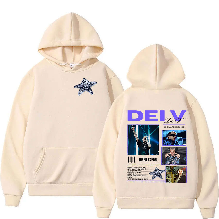 Rapper Quien Es Dei V Underwater 2025 Album Print Hoodie