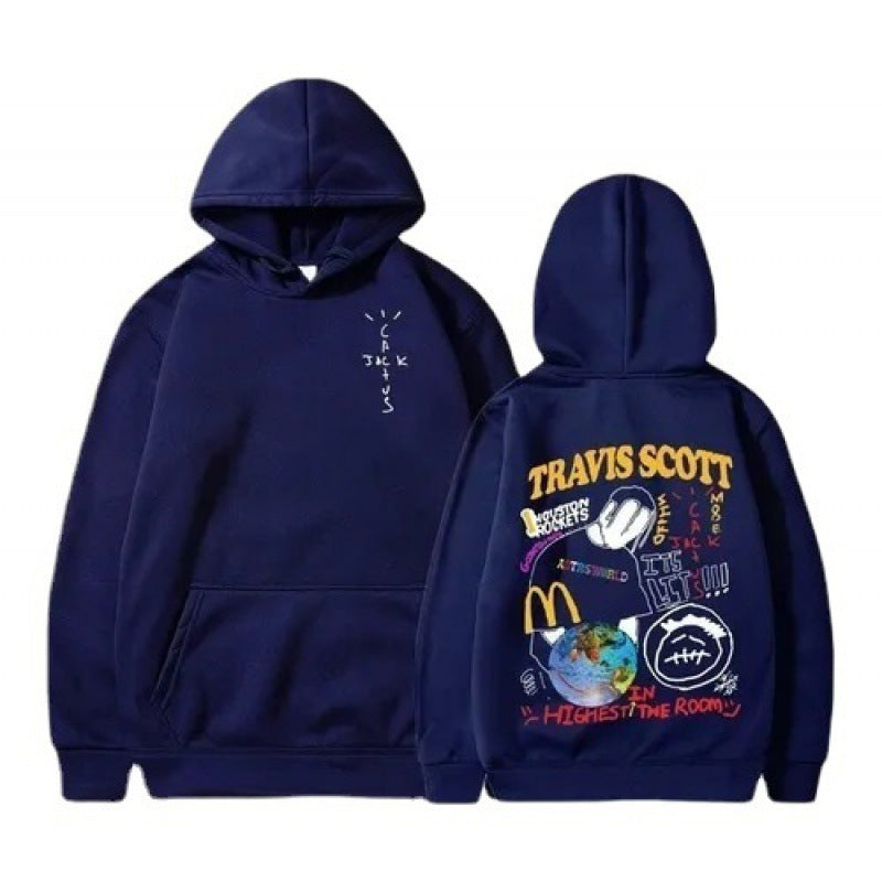 Travis Scott Cactus Jack Astroworld Graphic Hoodie
