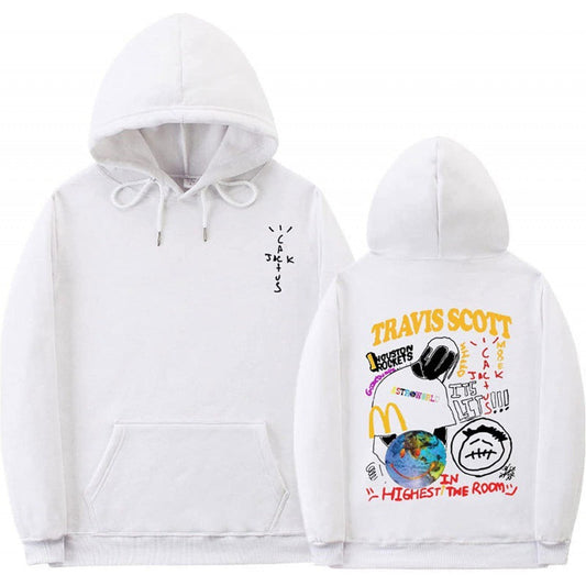Travis Scott Cactus Jack Astroworld Graphic Hoodie