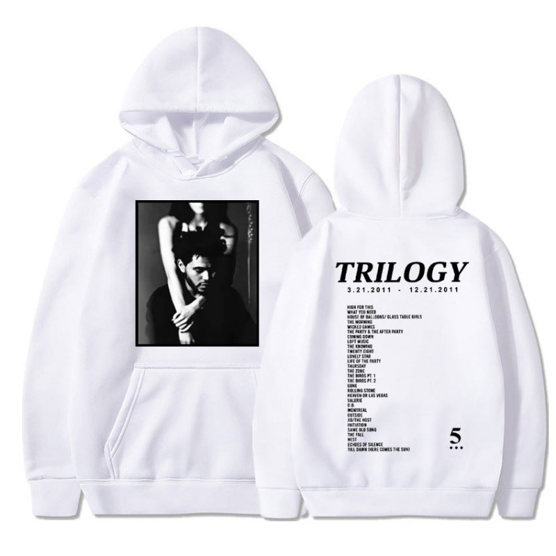 The Weeknd Trilogy Music Album Hip Hop Hoodie