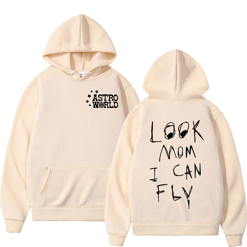 Travis Scott Cactus Jack Look Mom I Can Fly Graphic Hoodie