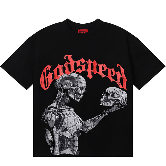 Godspeed Shirts Skeleton Graphic Tee